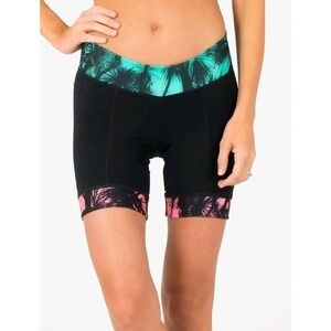 SHEBEESTWomen's Triple S‎ Ultimo Padded Cycling/Biking ShortsMajestic Sz M EUC